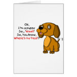 I'm a Puppy Greeting Card