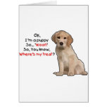 I'm a Puppy Greeting Card