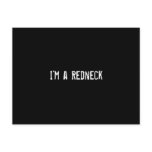 I'm a Redneck postcards