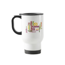 I'm a Runner Words Mug