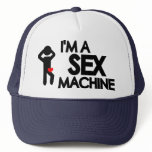 I'm a sex machine hats
