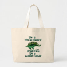 I'm a Stegosaurus Bags