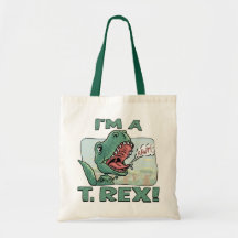 I'm a T. Rex Dinosaur Gift Ideas Bags