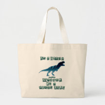 I'm a T-Rex Tote Bag