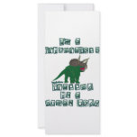 I'm a Triceratops rack cards