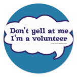 I'm a Volunteer stickers