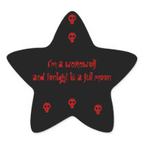 I'm a werewolfand tonight is a full moon