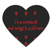 I'm a werewolfand tonight is a full moon
