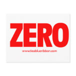 I'm A Zero postcards