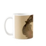 I'm All Ears: Calico Cat Portrait mugs