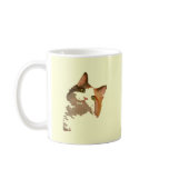 I'm All Ears: Calico Cat Portrait Mug