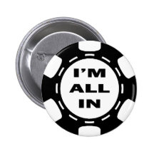 I'M ALL IN POKER CHIP PIN
