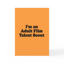I'm an Adult Film Talent Scout
