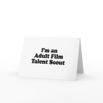 I'm an Adult Film Talent Scout