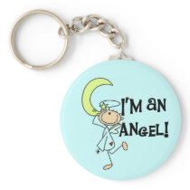 I'm an Angel Keychain