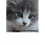 I'm an Angel with Whiskers Tshirts