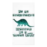 I'm an Apatosaurus photo cards