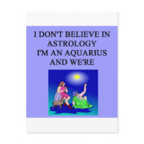 i'm an aquarius post cards