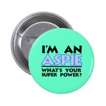 I'm An Aspie Pinback Button
