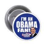 I'm An Obama Fan Button 