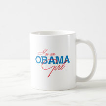I'M AN OBAMA GIRL -.png Coffee Mug
