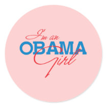 I'm an Obama Girl Sticker