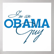 I'M AN OBAMA GUY -.png Poster