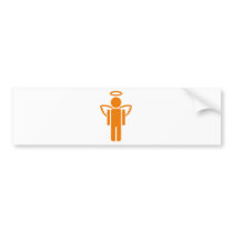 i'm and angel bumper sticker