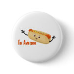 I'm Awesome (hotdog) buttons