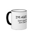 I'm Awesome mugs