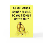 I'm bananas for you cards