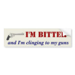 "I'm Bitter" bumper stickers