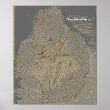 I'm blending in Poster