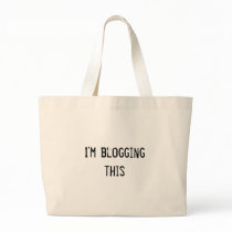 I'm blogging this bag