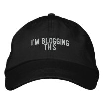 I'm blogging this