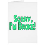 I'm Broke cards