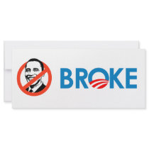 I'm Broke Custom Rack Cards