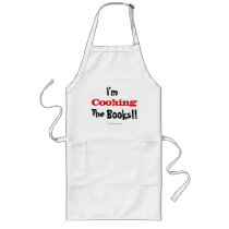 I'm Cooking The Books! aprons