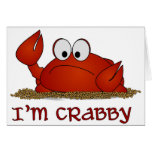 I'm Crabby cards