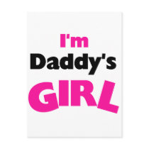 I'm Daddy's Girl Tshirts and Gifts Post Cards