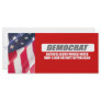 I'm Democrat because Jesus would never own a gun Full Color Rack Card