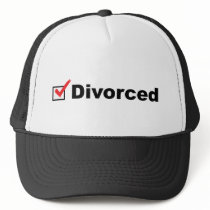 I'm Divorced And Available Trucker Hat