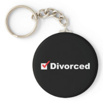 I'm Divorced And Available Key Chains