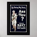 I'm Doing My Duty Are You? ~ Vintage World War 1 posters