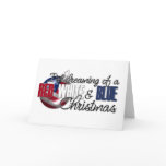 I'm Dreaming of a Red, White & Blue Christmas cards
