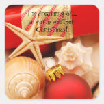 I'm Dreaming of a Warm Weather Christmas Sticker