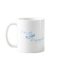 I'm Engaged (Blue Diamond Ring) mugs