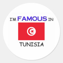 I'm Famous In TUNISIA Stickers