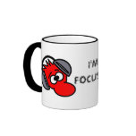 I'M FOCUS! Headphone dude ceramic mug