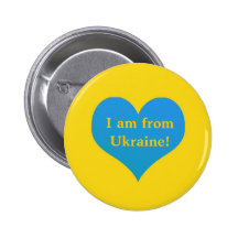 "I'm from Ukraine" Pin